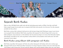 Tablet Screenshot of muriabatikkudus.com